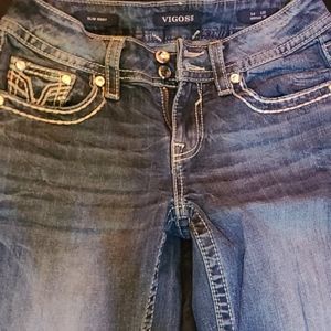 Vigoss S4 L32 heritage fit slim boot flap pocket